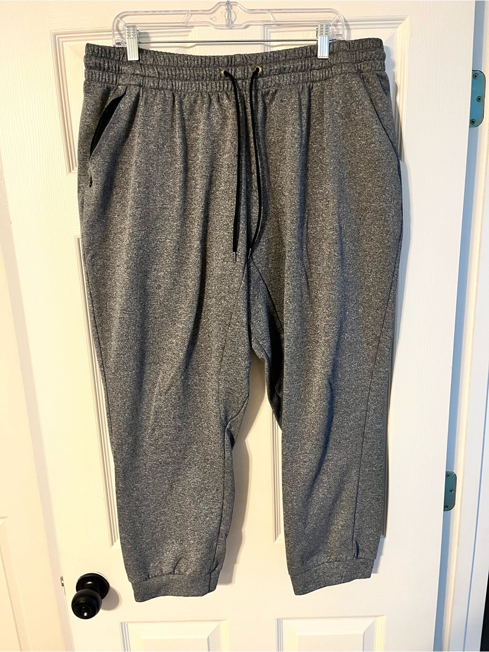 Men's Gray Jogger Sweatpants - Comfortable Everyday Fit